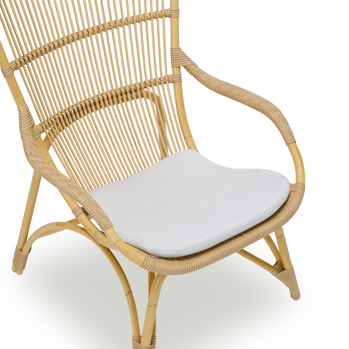Dette er et produktbillede af A670 Monet top seat cushion outdoor.