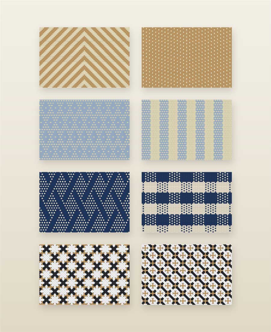 Custom Weave Styles felt der linker til Custom Weave Styles afsnittet