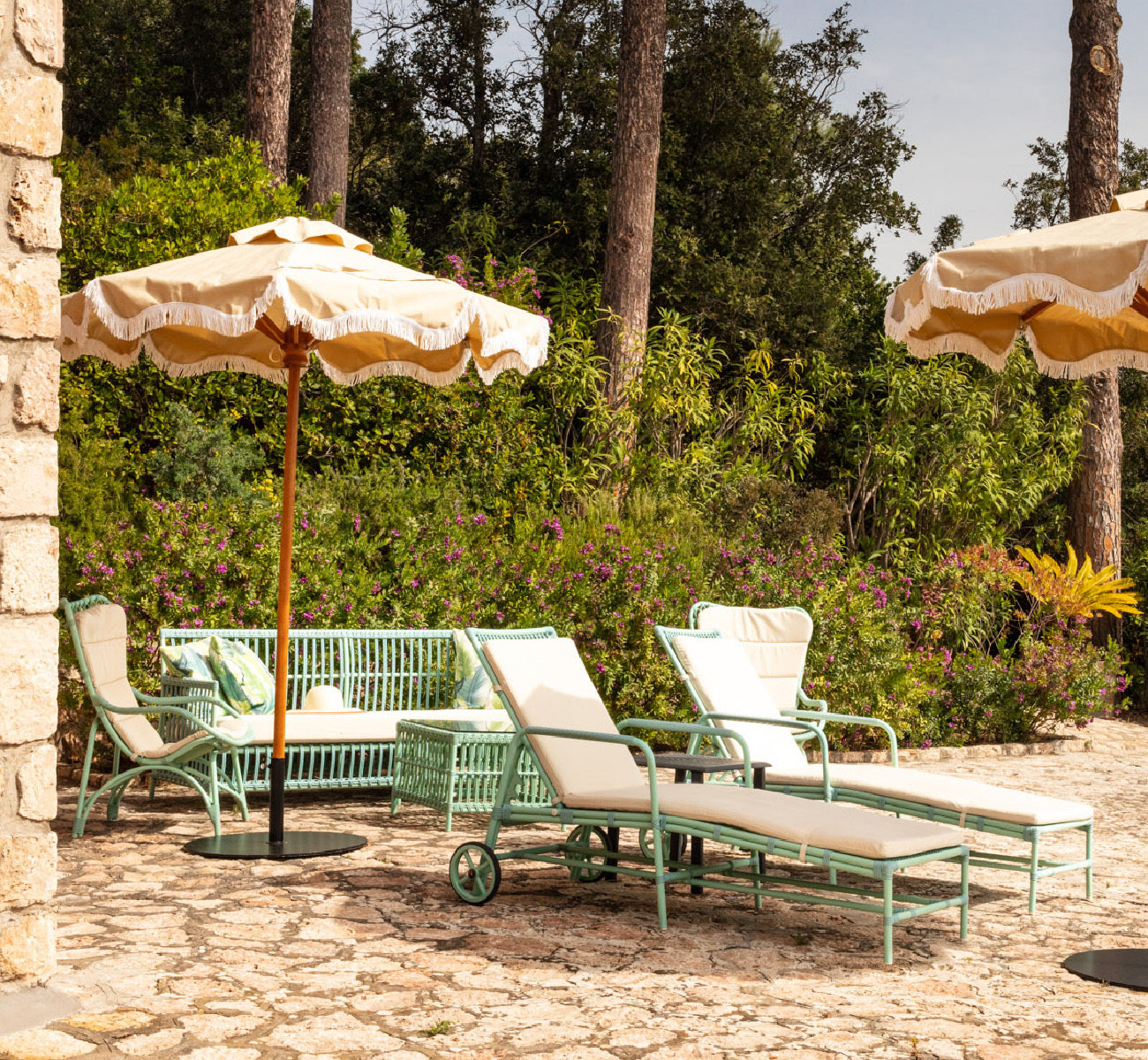 Hotel Il Pellicano — specialfarveprøve til Sika-Design møbler
