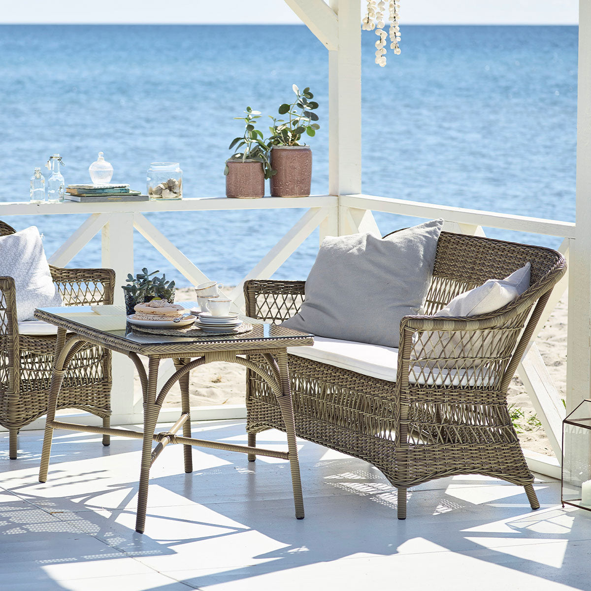 Sædehynde | Charlot 2 Pers. Exterior Sofa