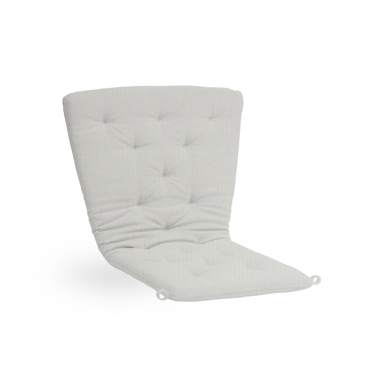 Billede af Seat- and back cushion | Teddy Exterior Lounge Chair vist med hvidt stof