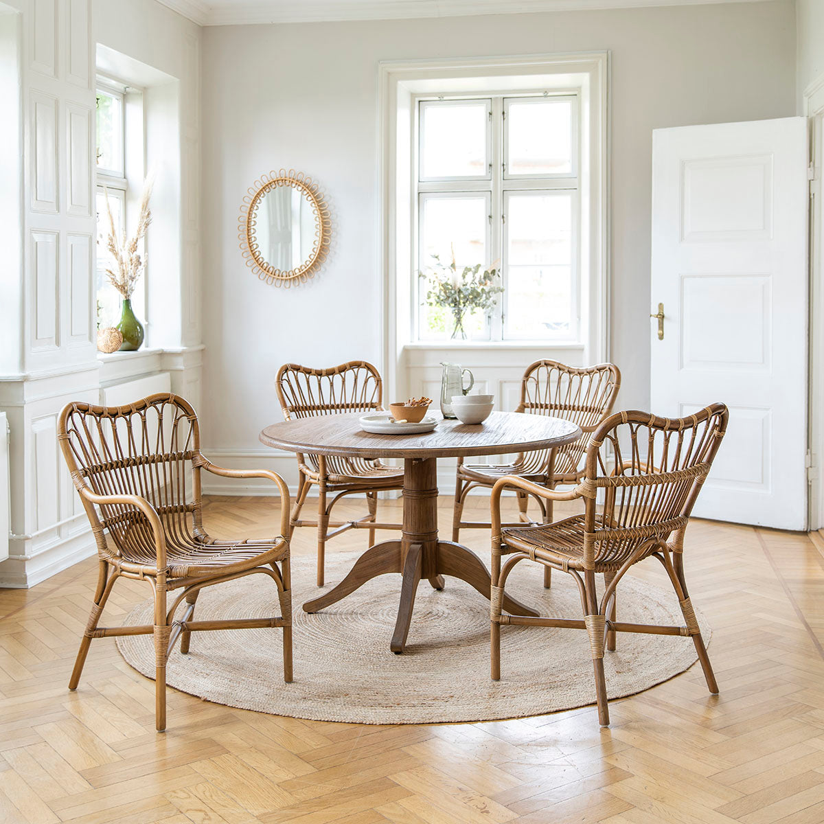 Michel Teak Spisebord Ø120