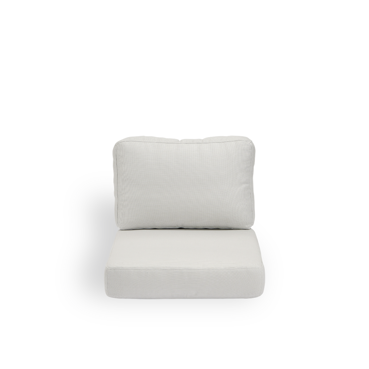 Billede af Seat- and back cushion | Carrie Exterior Lounge Chair vist med hvidt stof