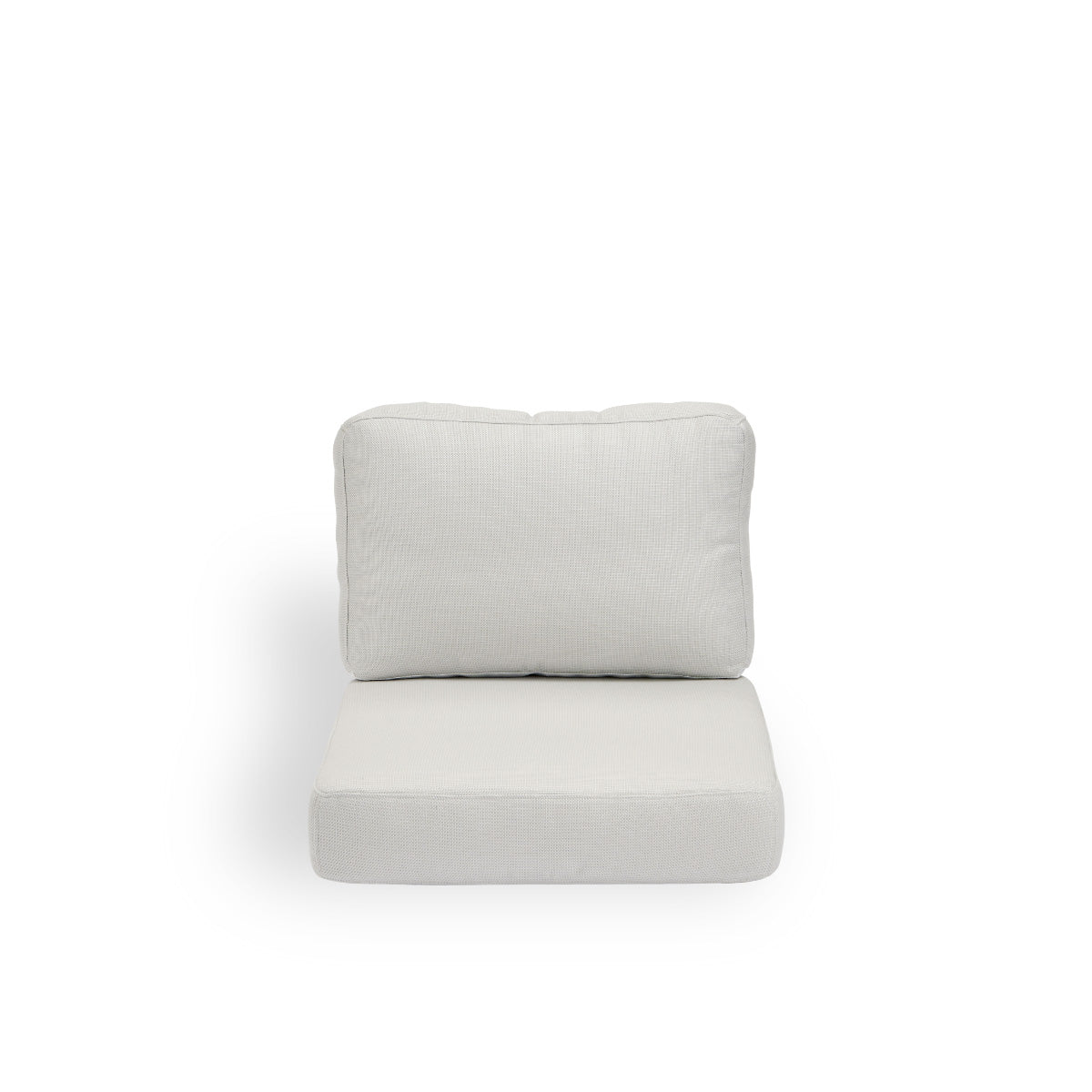 Billede af Seat- and back cushion | Carrie Exterior Lounge Chair vist med hvidt stof