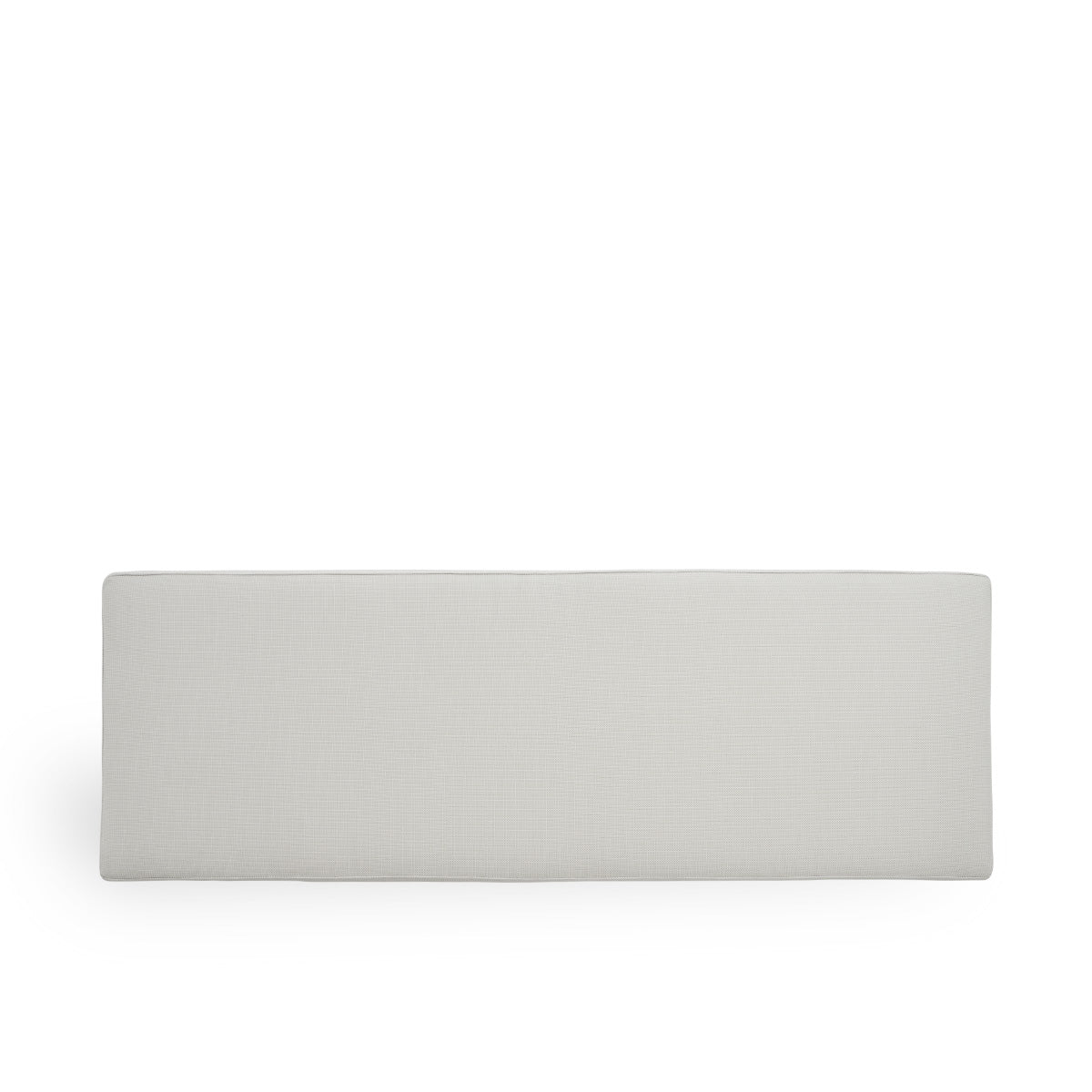 Billede af Seat cushion | St Catherine Exterior Teak Bench vist med hvidt stof