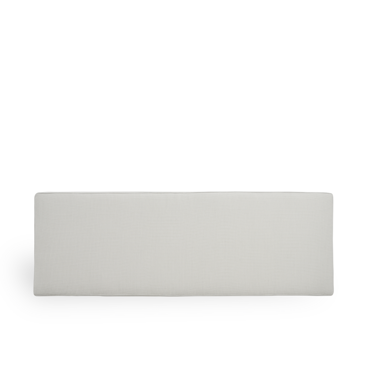 Billede af Seat cushion | St Catherine Exterior Teak Bench vist med hvidt stof