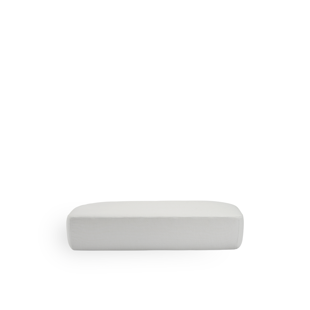 Billede af Seat cushion | Charlottenborg Exterior 2-Seater Sofa vist med hvidt stof