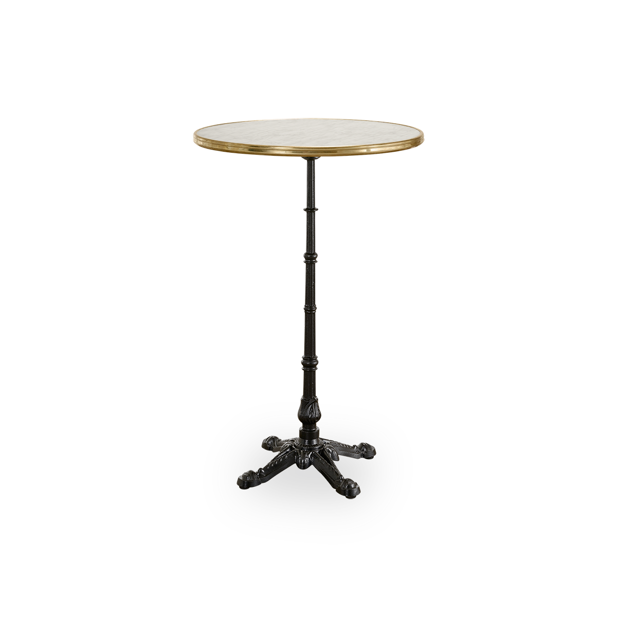 Dette er et billede af Lyon Café Table med teaktop.