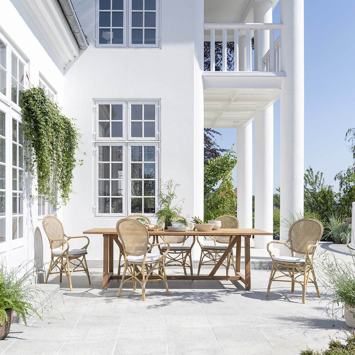 Rossini Exterior Caféstol m/ Armlæn