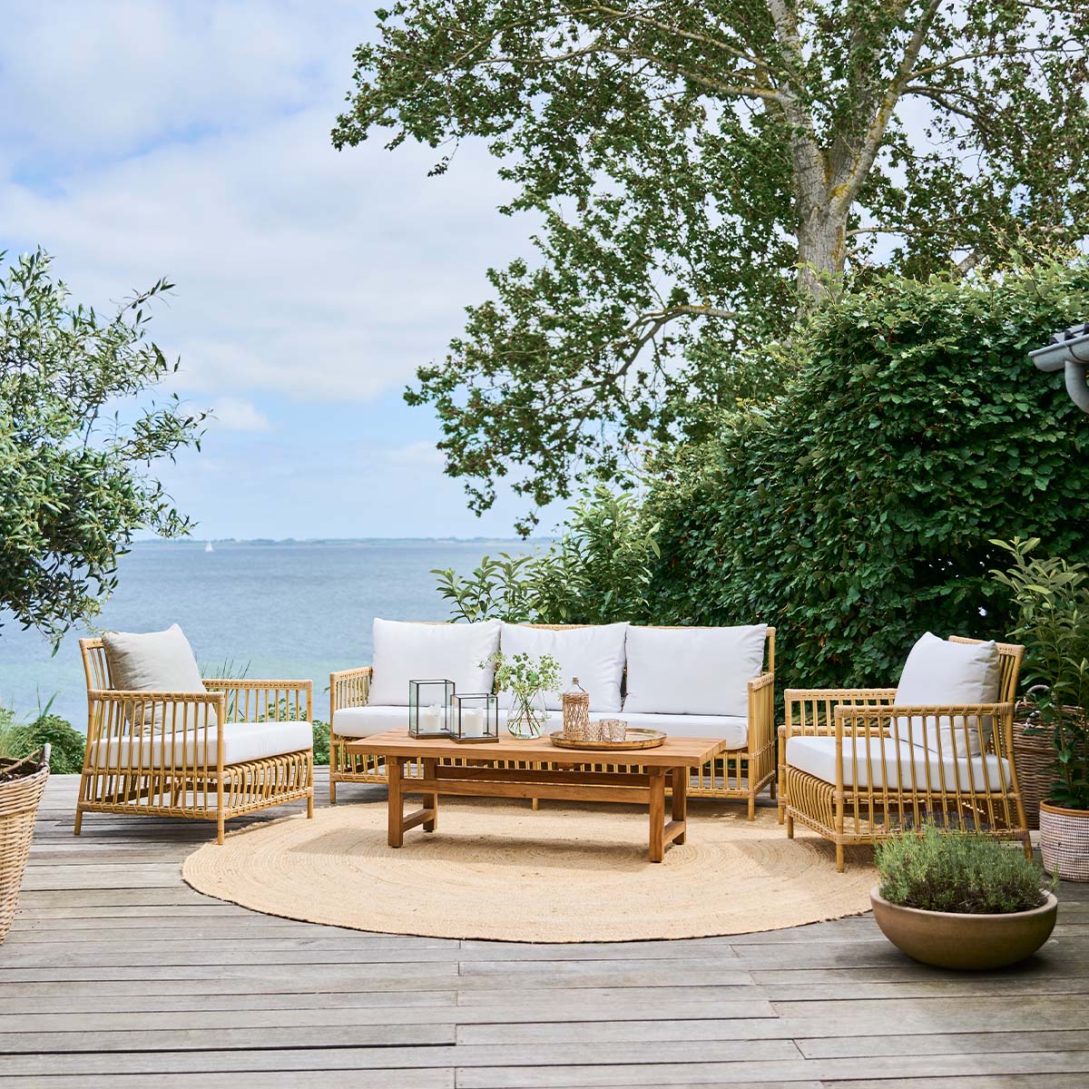 Julian Teak Loungebord 140x55 cm