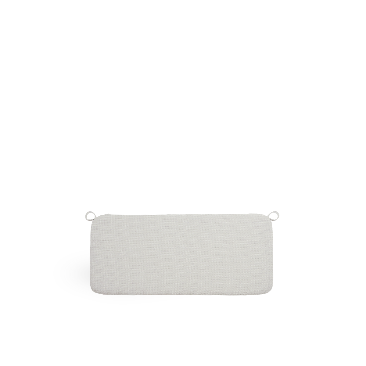 Billede af Seat cushion | Bistro Exterior Bench vist med hvidt stof