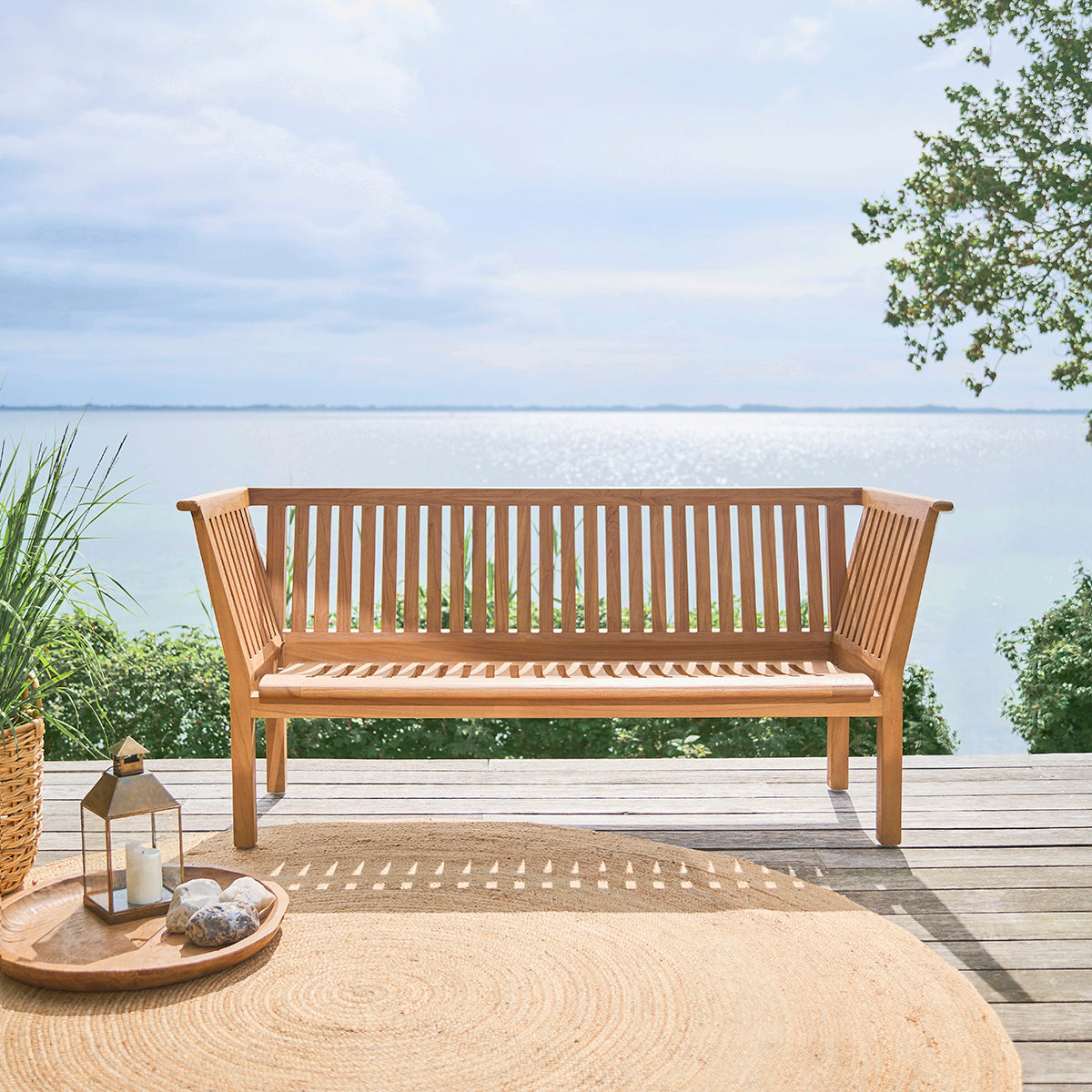 St Catherine Teak Bænk