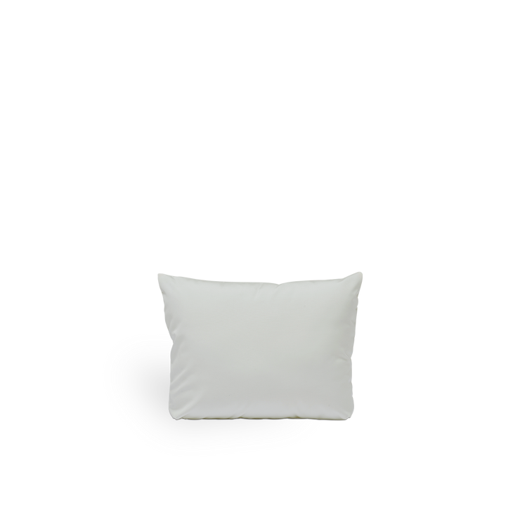 Billede af Back cushion | Meghan Exterior Dining Bench vist med hvidt stof