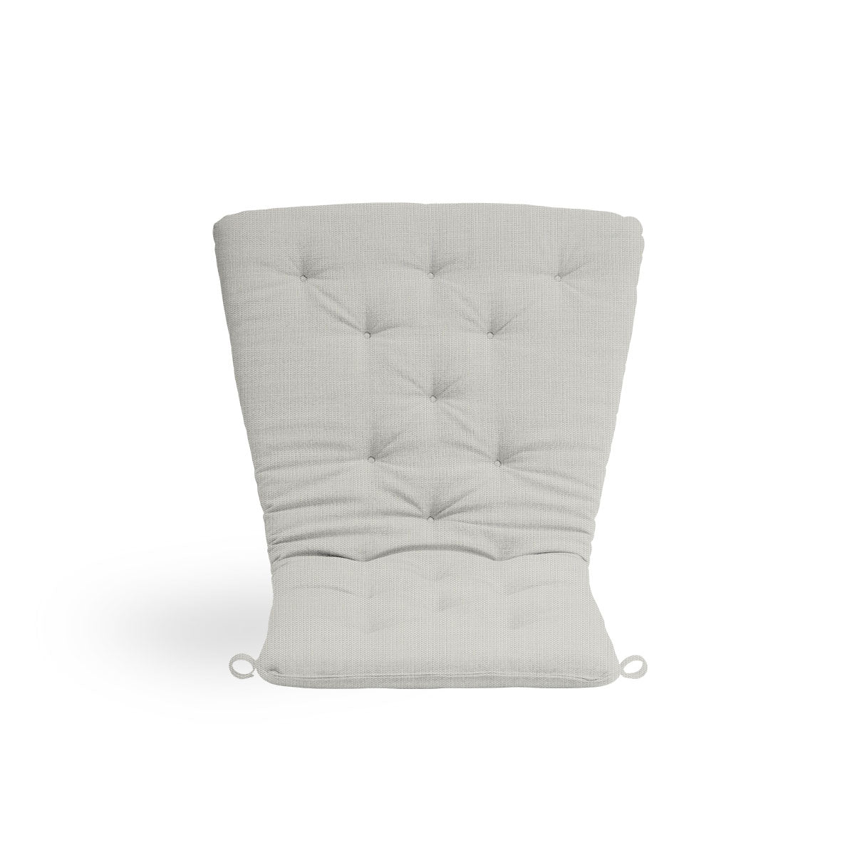 Billede af Seat- and back cushion | Teddy Exterior Lounge Chair vist med hvidt stof