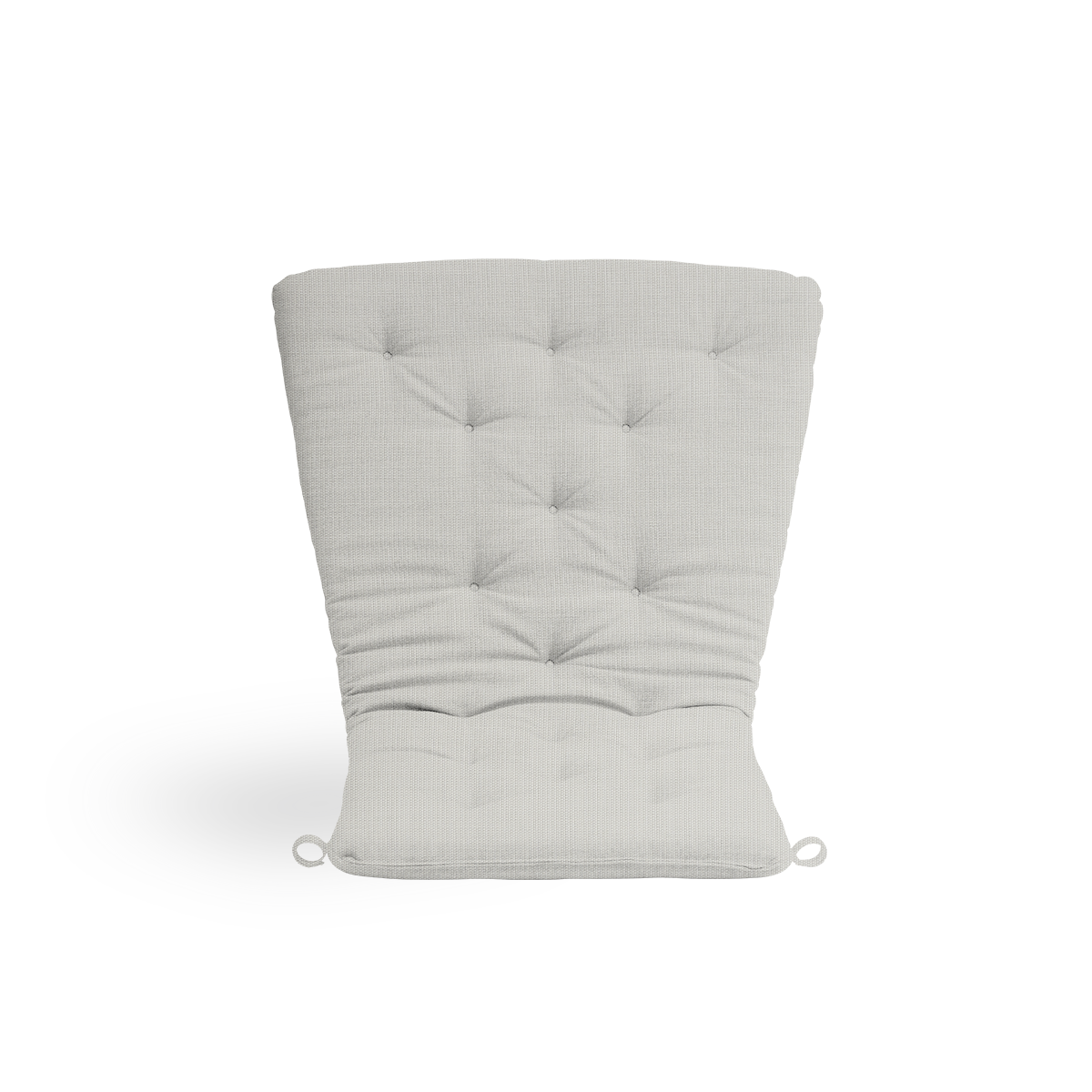 Billede af Seat- and back cushion | Teddy Exterior Lounge Chair vist med hvidt stof