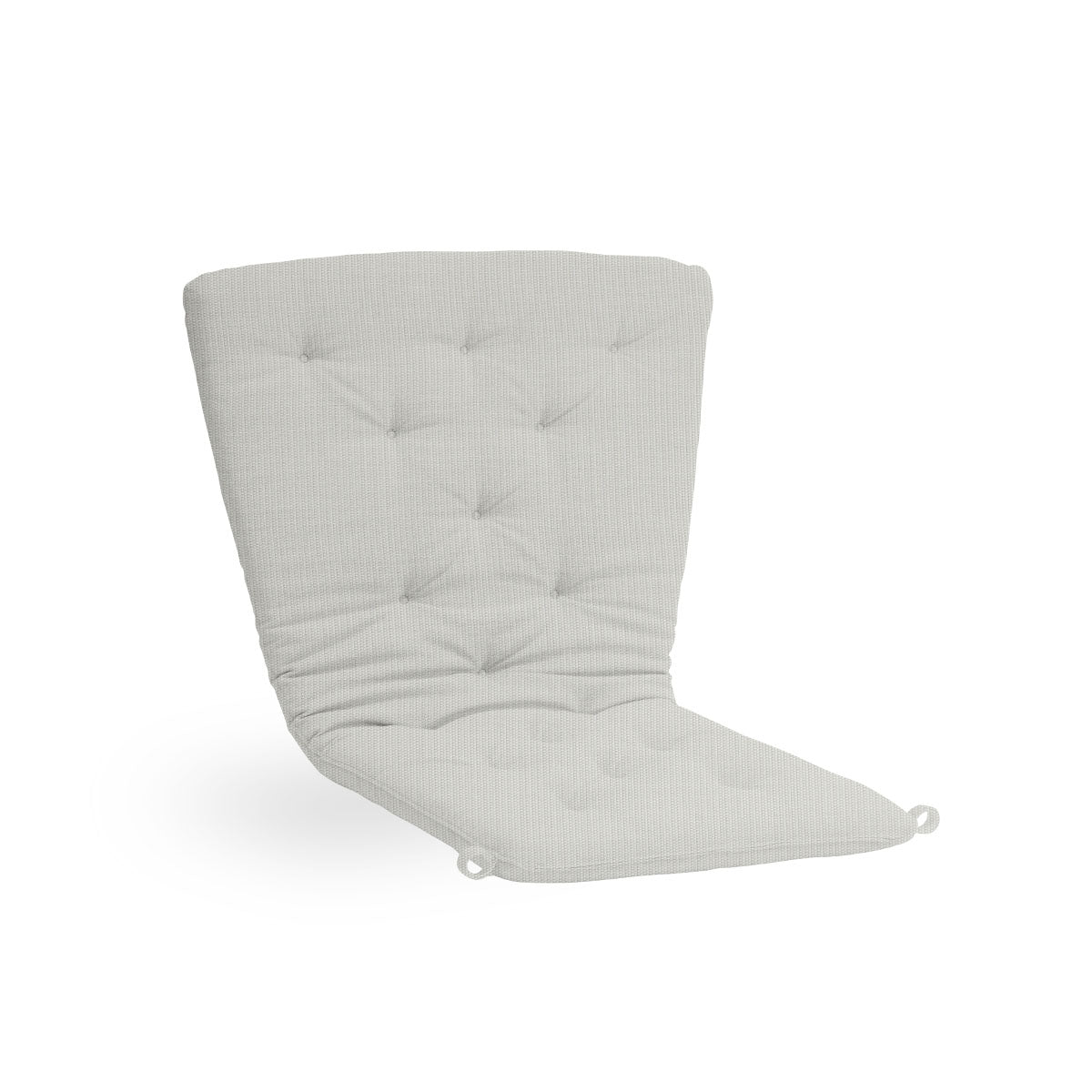 Billede af Seat- and back cushion | Teddy Exterior Lounge Chair vist med hvidt stof
