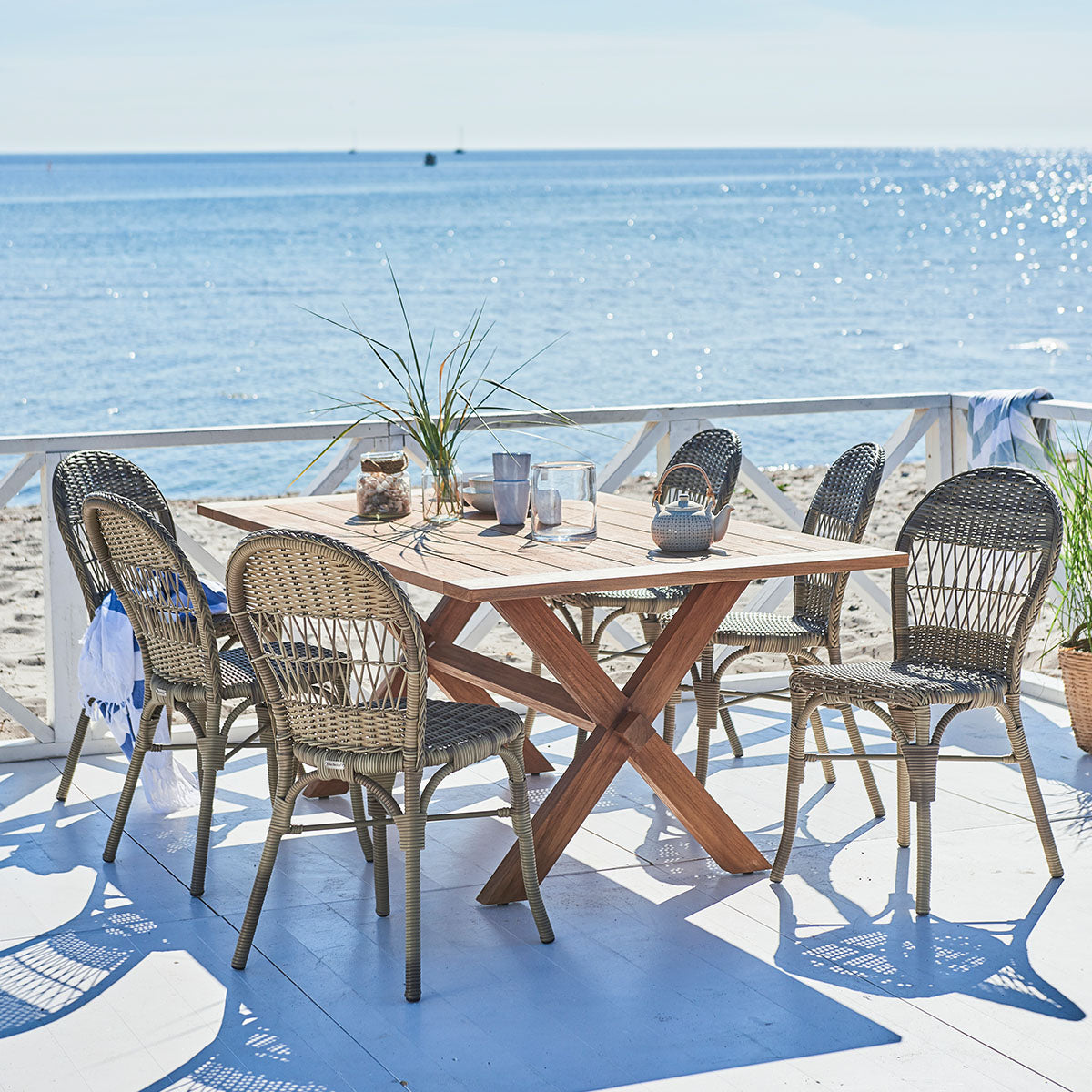 Colonial Teak Spisebord 200x100 cm