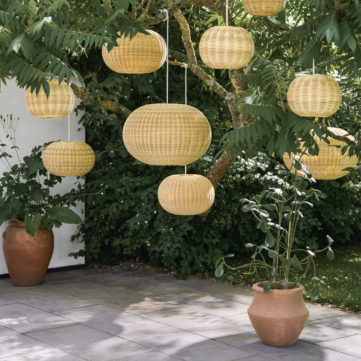 Tangelo Exterior Lampeskærm Ø24 cm | Ekstra Lille