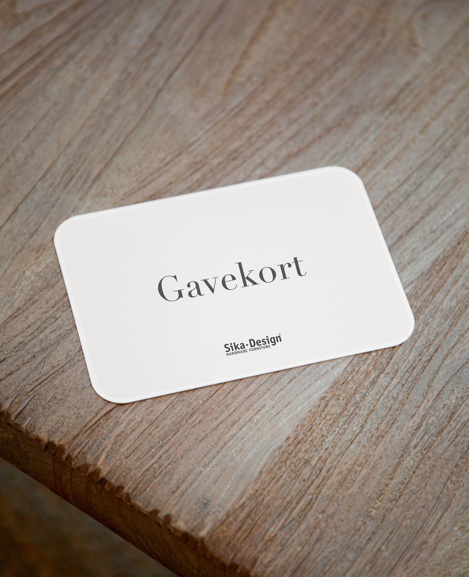 Gavekort til Sika-Design