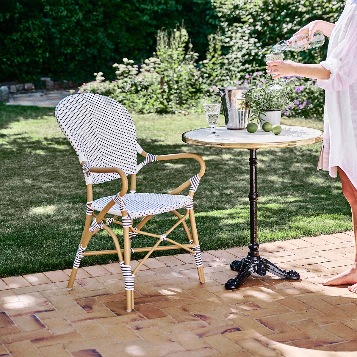 Lyon Cafébord | Versalite Marmor Ø70 cm