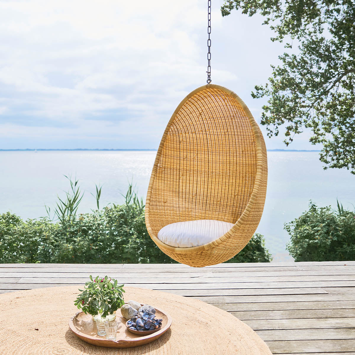 Sædehynde | Hanging Egg Exterior Hængestol