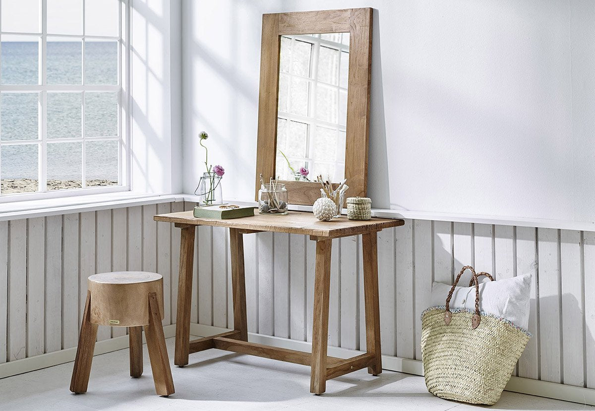 Lucas Teak Spejl 100 cm