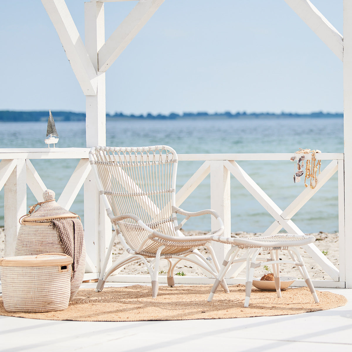 Monet Exterior Fodskammel